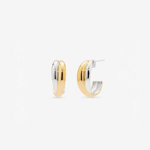 New MEGA Jewelry Crossover Hoop Earrings